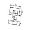 Lampa obrysowa 12-24V uniwersalna Jokon