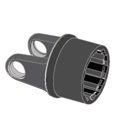 B&P 418052203R Obudowa sprzęgła jednokierunkowego RA2 G5 Bondioli Pavesi