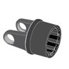 B&P 418052203R Obudowa sprzęgła jednokierunkowego RA2 G5 Bondioli Pavesi