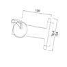 Lampa obrysowa LED, 12V uniwersalna Aspöck
