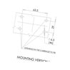 Lampa obrysowa diodowa, 12/24V, lewa
