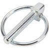 Zawleczka składana z kółkiem 6x33 mm 