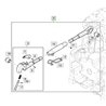 AL215046 John Deere Łącznik 2/2 M36x4,0 660-845mm R410mm