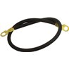Kabel do akumulatora 50 cm czarny