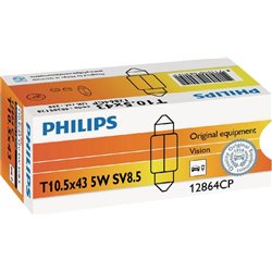 Żarówka rurkowa 12V 5W SV8,5 Żarówka rurkowa Philips 8711500482051