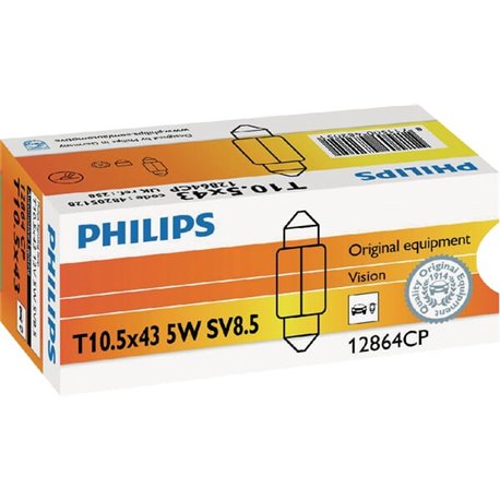 Żarówka rurkowa 12V 5W SV8,5 Żarówka rurkowa Philips 8711500482051