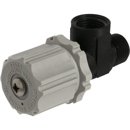 TeeJet 2352012PP Zawór przepustnicy 1/2" polipropylenowy