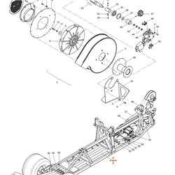Amazone 965645 Rura DN125 L3850