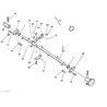 Amazone 3703500 Wałek mieszający, 20 x 2563 mm, D8-30