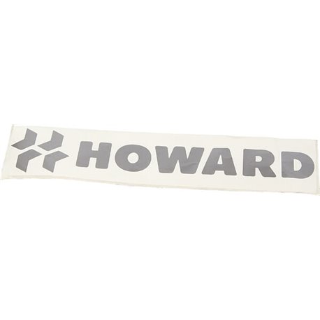71000187037 Howard Naklejka "H+HOWARD" 514x115