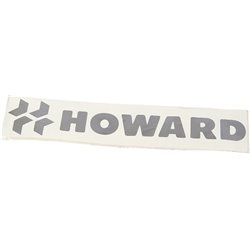71000186738 Howard Naklejka "H+HOWARD" 349x80