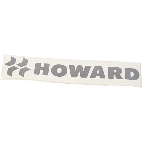 71000186738 Howard Naklejka "H+HOWARD" 349x80