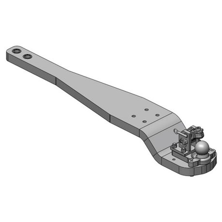 Płyta nośna zaczepu K80® JD 8RT 8320RT, 8345RT, 8370RT kat. 4 wygięta