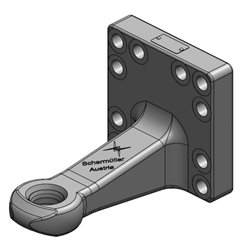 Zaczep oczkowy Ø 40 mm 160x160 DIN 11026