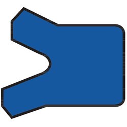 ZA0Uszczelniacz tłoczyska 85x75x8/9 Hallite