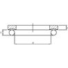 Pierścień oporowy pod oring 52,1x2,62mm Hallite 8719607011617