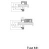 Zgarniak 16x 24,6x 5,3