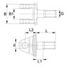 Widełki AG 378 D25,2-M24 Walterscheid 8432970166929