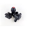 Korpus rozpylacza 3-krotny do rury 21mm (1/2") z przyłączem 10mm, do nakrętki bagnetowej