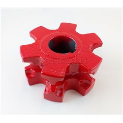 Koło łańcuchowe gniazdowe 11x31 Z6 Ø45 Tytan