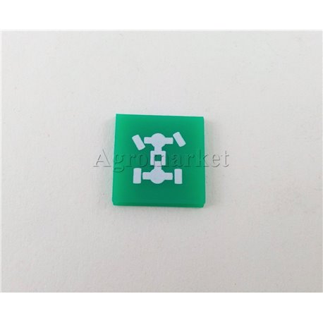 Symbol przedniej osi napędowej