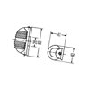 Lampa, kierunkowskaz, Hella 2BA001227211