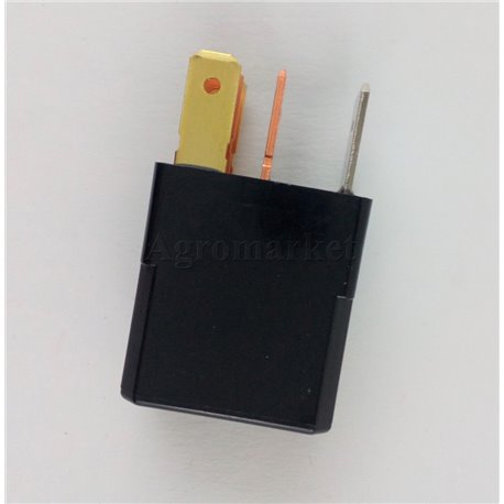 Przekaźnik czarny 12V 30A