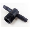 Trójnik do węża 1/2" z gwintem 3/4"