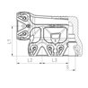 Złącze do węża trójnik, mały 8939977944 Wabco 4057875261650
