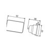 Reflektor drogowy John Deere AL75338 Hella 4082300027617