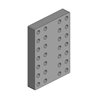 Płyta do przyspawania 160x160mm M20