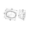 Reflektor Case 84179527, Claas 0005987980, John Deere AN303803 Hella 9002920112833