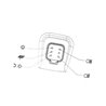 Frontlamp left multifunctional