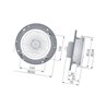 Head lamp unit H4