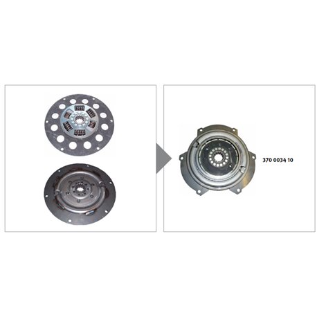 Case 347952A1 Tłumik drgań sprzęgła D354 Z13 38,3/45,6 LUK Ergis 4005108260499