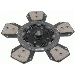 Tarcza sprzęgła D295 Z10 1i1/8 cal SACHS 1878 634 035:009 , 1878634035:009