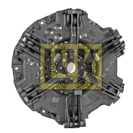 Docisk sprzęgła D280mm/280mm Z KGS6 LuK 228011510