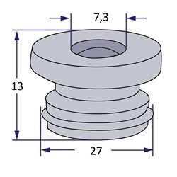 Osłona gumowa, FTE H0857
