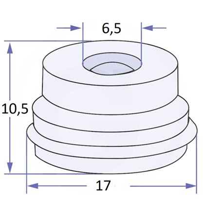 Osłona gumowa, FTE H0850