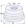 Osłona gumowa, FTE H0850