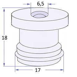 Osłona gumowa, FTE H0171