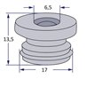 Osłona gumowa, FTE H0870