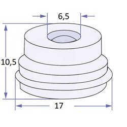 Osłona gumowa, FTE H0850