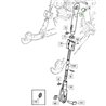 Śruba dwustronna wieszaka M33x3,5 -  L165914