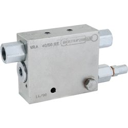 Zawór obrotu pługa pługa dla siłowników 40-50 mm VRA SA, V0278 Oleodinamica Marchesini 5700037707259