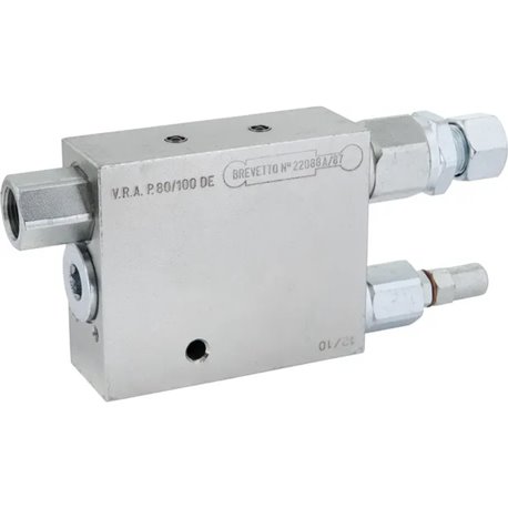 Zawór obrotu pługa dla siłowników 60-80 mm VRAP DEm V0290 Oleodinamica Marchesini 5700037707181