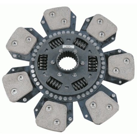 Tarcza sprzęgła D350 Z24 48x52 mm SACHS 1878 600 571:009 , 1878600571:009