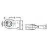 Końcówka cięgna do wspawania fi28mm 22mm/80mm Walterscheid 8432970170797