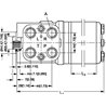 Orbitrol 630 OSPL-LS, Danfoss 150-7107, 4x1/2"BSP