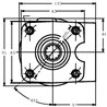 Orbitrol 315 OSPC-LS, Danfoss 150-1235, 4x1/2"BSP